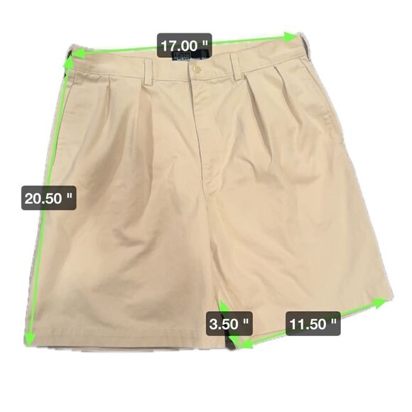 Polo Ralph Lauren Chino Shorts Tyler Short Size Large Khaki - Picture 2 of 6